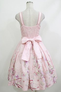 画像3: Innocent World / Japanese Butterflyティアードジャンパースカート M ピンク H-26-04-08-006-IW-OP-NS-ZH