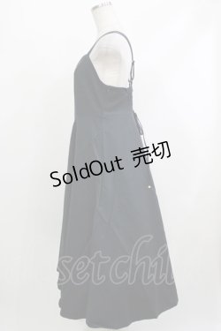 画像2: an another angelus / フロントクロスラインキャミワンピース Free NAVY H-26-04-08-007-CA-OP-NS-ZH