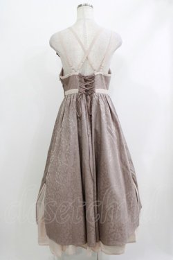 画像3: Amavel / チャイナキャミカシュクールロングワンピース Free ベージュ H-26-04-08-008-CA-OP-NS-ZH