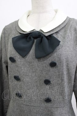 画像4: an another angelus / クレリックダブルカラータイ付きワンピース Free GRAY H-26-04-08-010-CA-OP-NS-ZH