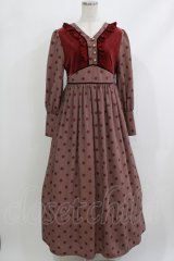 SERAPHIM / 星空のワンピース Free ボルドー H-26-04-08-015-LO-OP-NS-ZH