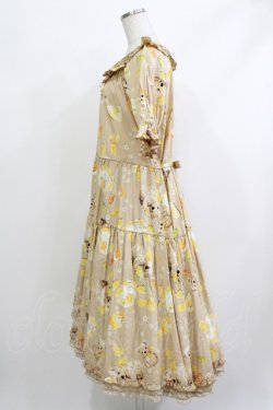 画像2: PINK HOUSE / ハニーレモンテディプリントミディワンピース Free ミルクティー H-26-04-08-017-LO-OP-NS-ZH