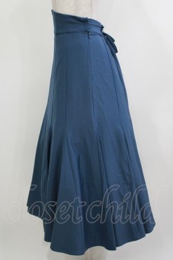 画像2: an another angelus / バックレースアップナローフレアースカート Free BLUE H-26-04-08-018-CA-SK-NS-ZH