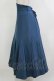 画像2: an another angelus / バックレースアップナローフレアースカート Free BLUE H-26-04-08-018-CA-SK-NS-ZH (2)