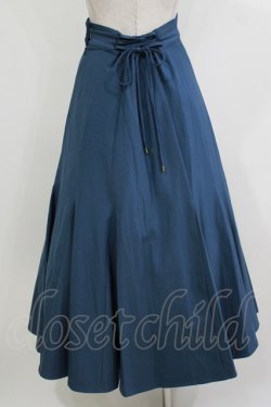 画像3: an another angelus / バックレースアップナローフレアースカート Free BLUE H-26-04-08-018-CA-SK-NS-ZH