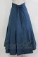 画像3: an another angelus / バックレースアップナローフレアースカート Free BLUE H-26-04-08-018-CA-SK-NS-ZH (3)