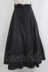 画像1: an another angelus / ハイウエストスカラップフレアースカート Free BLACK H-26-04-08-019-CA-SK-NS-ZH (1)