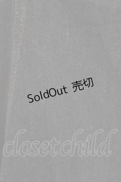 画像4: an another angelus / ハイウエストスカラップフレアースカート Free BLACK H-26-04-08-019-CA-SK-NS-ZH