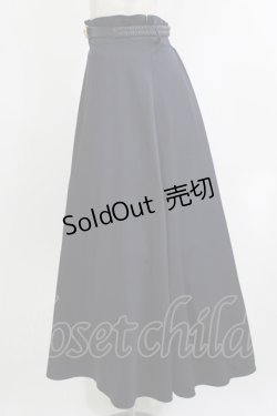 画像2: an another angelus / ローズ金具ベルト付きフレアースカート Free NAVY H-26-04-08-021-CA-SK-NS-ZH