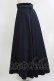 画像2: an another angelus / ローズ金具ベルト付きフレアースカート Free NAVY H-26-04-08-021-CA-SK-NS-ZH (2)
