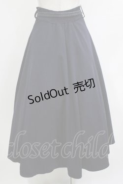 画像3: an another angelus / ローズ金具ベルト付きフレアースカート Free NAVY H-26-04-08-021-CA-SK-NS-ZH