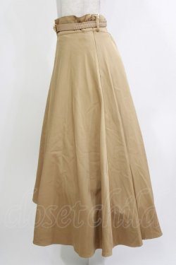 画像2: an another angelus / ローズ金具ベルト付きフレアースカート Free BEIGE H-26-04-08-023-CA-SK-NS-ZH