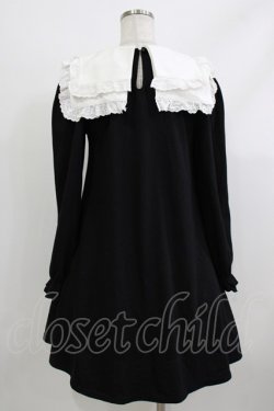 画像3: Ank Rouge / スクエアセーラーカットワンピース M ブラック H-26-04-08-025-CA-OP-NS-ZH