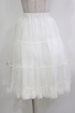 画像1: Amavel / ミドル丈ボリュームスカート Free オフ H-26-04-08-026-CA-SK-NS-ZH