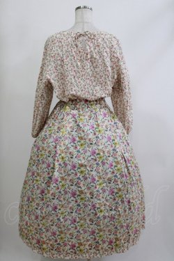 画像3: Jane Marple Dans Le Salon / Raining Rosebuds Gouacheレイヤードワンピース  アイボリー H-26-04-09-005-JM-OP-KB-ZH
