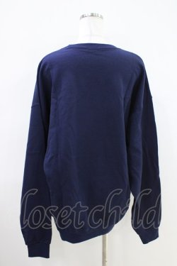 画像2: NieR Clothing / プリントSWEAT  XL 紺 H-26-04-09-1005-PU-TO-AK-ZH