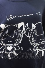 画像3: NieR Clothing / プリントSWEAT  XL 紺 H-26-04-09-1005-PU-TO-AK-ZH (3)