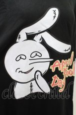 画像3: NieR Clothing / プリント半袖CUTSEW XL 黒 H-26-04-09-1006-PU-TO-AK-ZH (3)