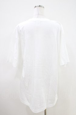画像2: NieR Clothing / プリント半袖CUTSEW XL 白 H-26-04-09-1001-PU-TO-AK-ZH