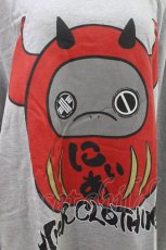 画像3: NieR Clothing / プリントLONG CUTSEW XL グレー H-26-04-09-1007-PU-TO-AK-ZH (3)
