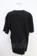 画像2: NieR Clothing / プリント半袖CUTSEW XL 黒 H-26-04-09-1009-PU-TO-AK-ZH (2)