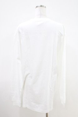 画像2: NieR Clothing / プリントLONG CUTSEW L 白 H-26-04-09-1010-PU-TO-AK-ZH