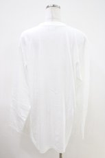 画像2: NieR Clothing / プリントLONG CUTSEW XL 白 H-26-04-09-1011-PU-TO-AK-ZH (2)