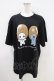 画像1: NieR Clothing / プリント半袖CUTSEW XL 黒 H-26-04-09-1012-PU-TO-AK-ZH (1)