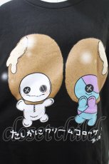 画像3: NieR Clothing / プリント半袖CUTSEW XL 黒 H-26-04-09-1012-PU-TO-AK-ZH (3)
