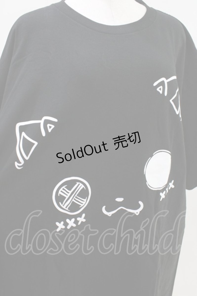 画像3: NieR Clothing / プリント半袖CUTSEW XL 黒 H-26-04-09-1013-PU-TO-AK-ZH (3)