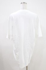 画像2: NieR Clothing / プリント半袖CUTSEW XL 白 H-26-04-09-1015-PU-TO-AK-ZH (2)