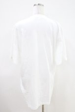 画像2: NieR Clothing / プリント半袖CUTSEW XL 白 H-26-04-09-1002-PU-TO-AK-ZH (2)
