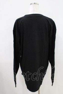 画像2: NieR Clothing / プリントLONG CUTSEW XL 黒 H-26-04-09-1018-PU-TO-AK-ZH