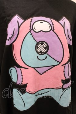 画像3: NieR Clothing / プリントLONG CUTSEW XL 黒 H-26-04-09-1018-PU-TO-AK-ZH