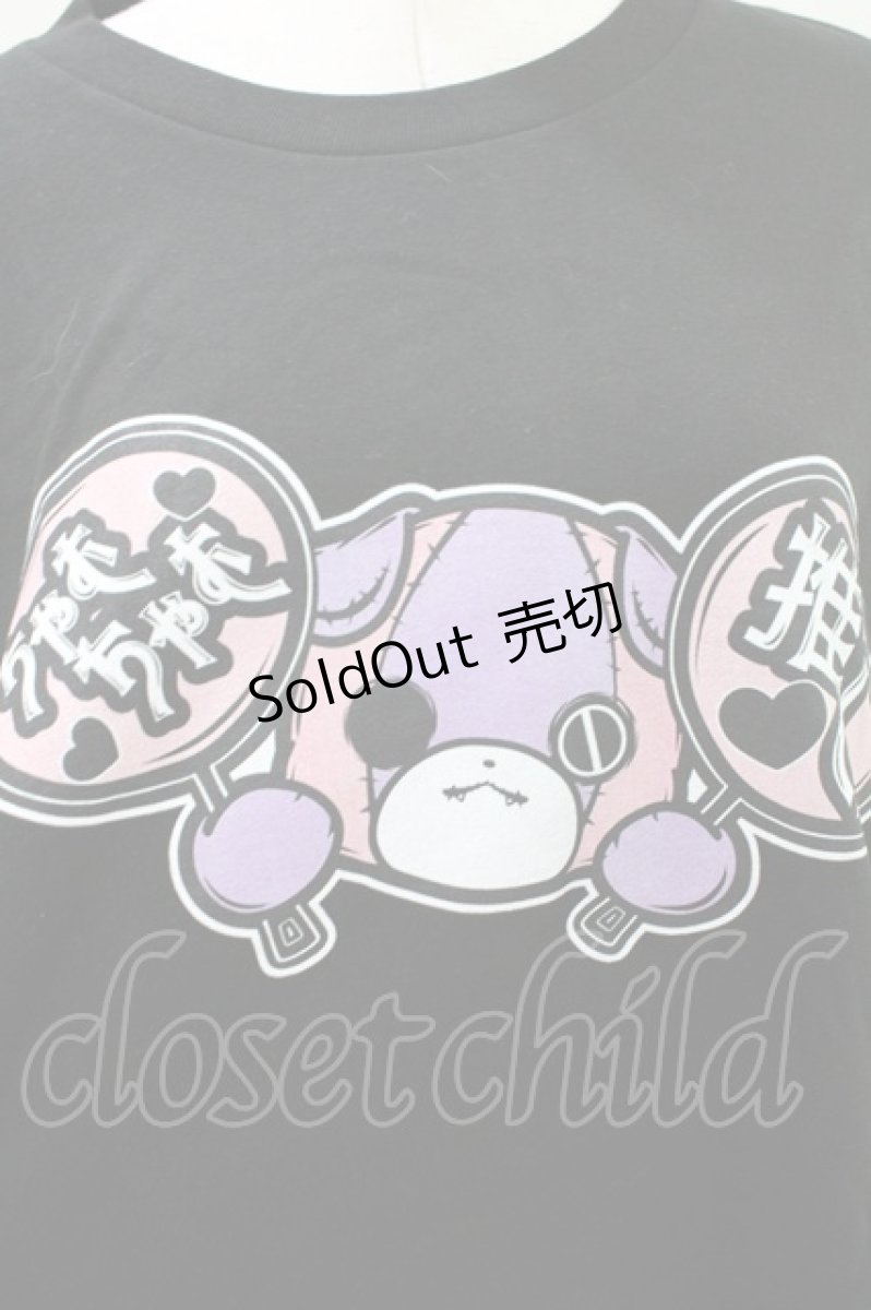 画像3: NieR Clothing / プリント半袖CUTSEW XL 黒 H-26-04-09-1019-PU-TO-AK-ZH (3)