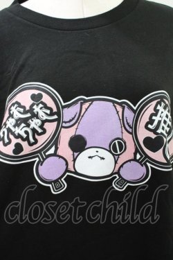 画像3: NieR Clothing / プリント半袖CUTSEW XL 黒 H-26-04-09-1019-PU-TO-AK-ZH