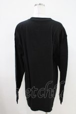 画像2: NieR Clothing / プリントLONG CUTSEW XL 黒 H-26-04-09-1022-PU-TO-AK-ZH (2)