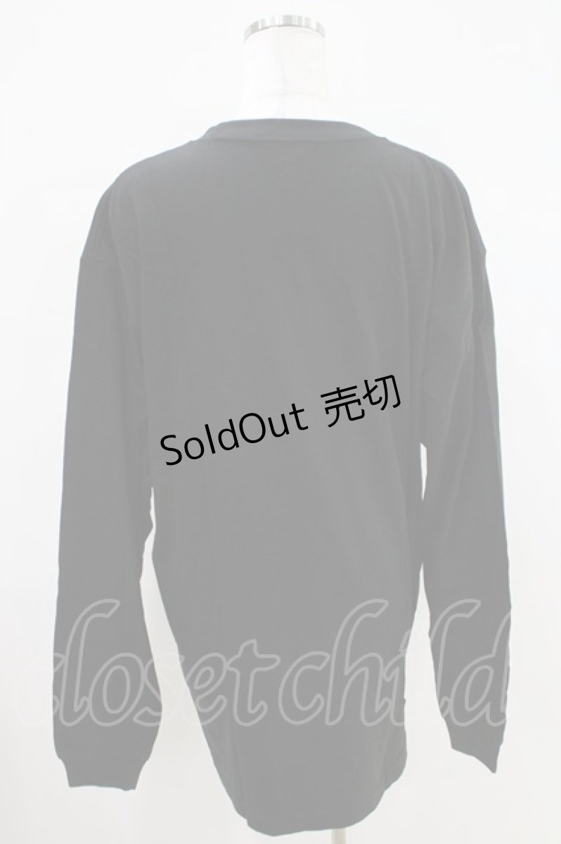 画像2: NieR Clothing / プリントLONG CUTSEW XL 黒 H-26-04-09-1023-PU-TO-AK-ZH (2)