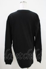 画像2: NieR Clothing / プリントLONG CUTSEW XL 黒 H-26-04-09-1023-PU-TO-AK-ZH (2)