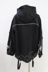 画像2: NieR Clothing / フード付きボタンジャケット F 黒 H-26-04-09-1026-PU-JA-AK-ZH (2)