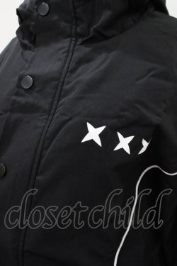 画像3: NieR Clothing / フード付きボタンジャケット F 黒 H-26-04-09-1026-PU-JA-AK-ZH