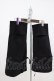 画像1: NieR Clothing / レッグカバー  黒 H-26-04-09-1027-PU-ZA-AK-ZH (1)