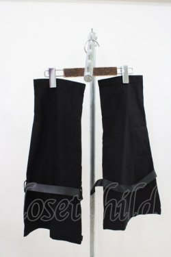 画像2: NieR Clothing / レッグカバー  黒 H-26-04-09-1027-PU-ZA-AK-ZH