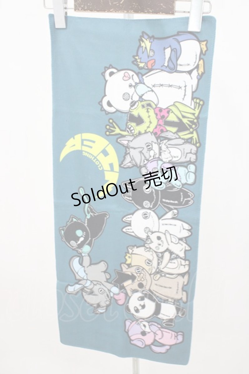画像1: NieR Clothing / マイクロファイバータオル   H-26-04-09-1030-PU-ZA-AK-ZH (1)