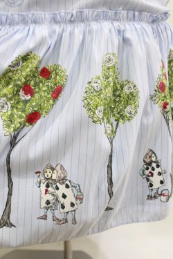 画像4: Emily Temple cute / Painting Roseロングスカート  サックス H-26-04-09-006-ET-SK-KB-ZH