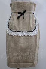 画像2: MILK / スザンナスカート  ミルクティーストライプ H-26-04-09-009-ML-SK-KB-ZH (2)