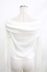 画像2: MILK / Film star tops  オフ×ブラック H-26-04-09-010-ML-TO-KB-ZH (2)