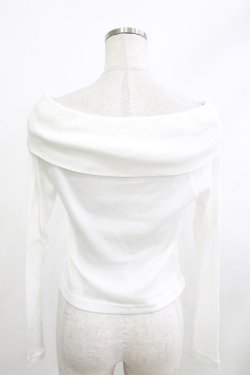 画像2: MILK / Film star tops  オフ×ブラック H-26-04-09-010-ML-TO-KB-ZH