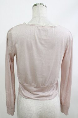 画像2: MILK / パールボタンフリルカーディガン  ピンク H-26-04-09-012-ML-TO-KB-ZH