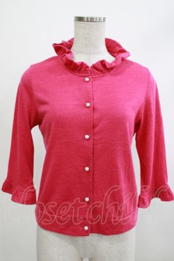 画像1: Emily Temple cute / シャイニーCANDYカーディガン  ピンク H-26-04-09-013-ET-TO-KB-ZH